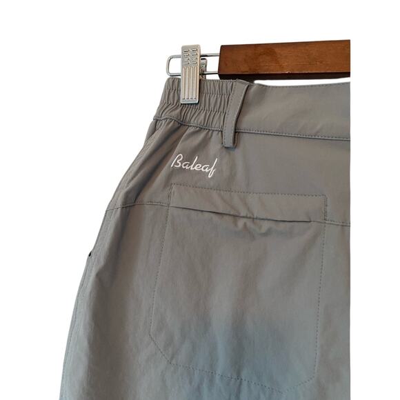 Baleaf Women's Sm Athletic Outdoor Hiking Tennis Active Golf Gray Skort Resort - Picture 5 of 13